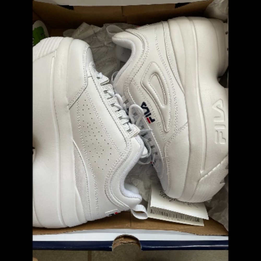 Fila Women’s Disruptor II 2 Chunky Wedge Size 7 LIKE NEW